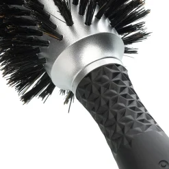 Olivia Garden Essential Blowout Soft Boar Bristles Silver 35 mm