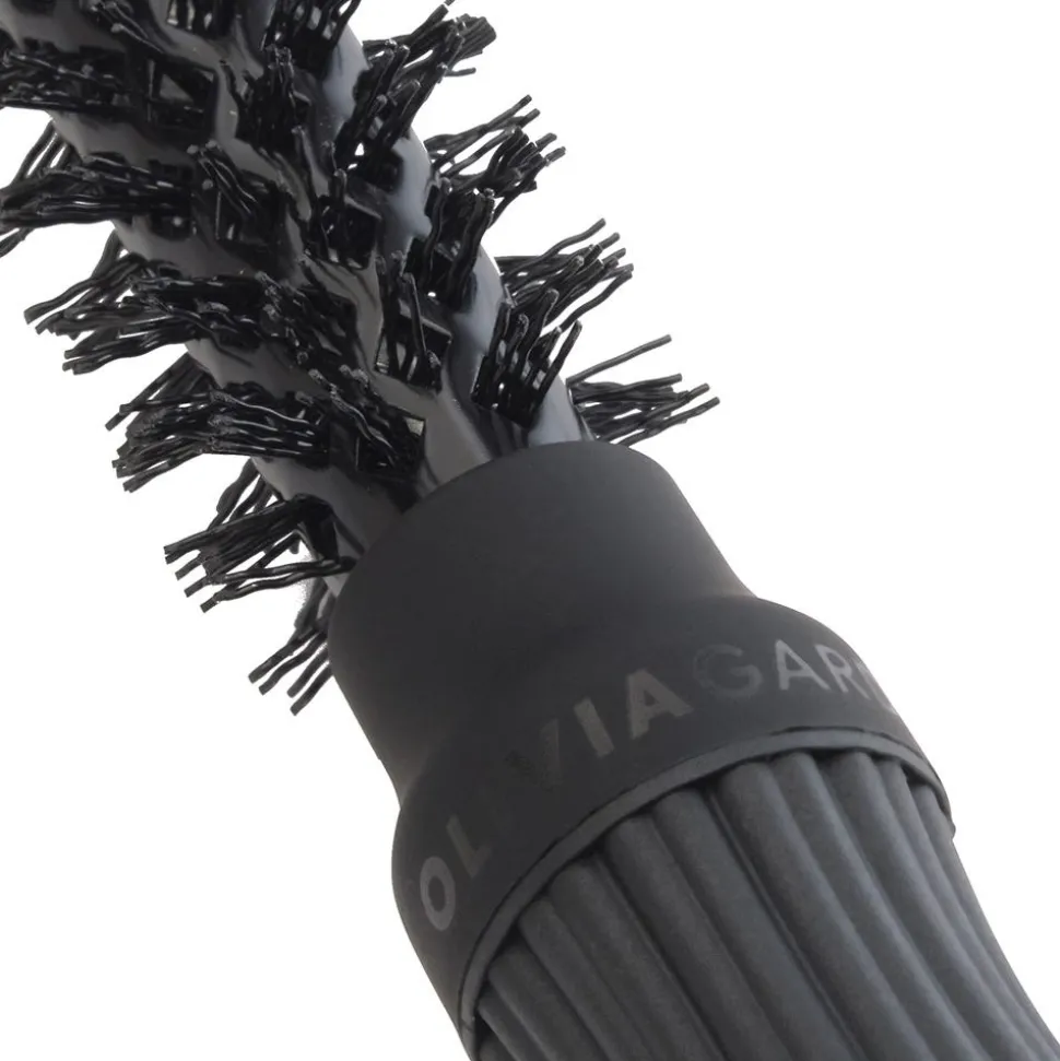 Olivia Garden Expert Blowout Shine Wavy Bristles Black 15 mm