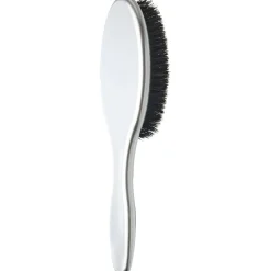 Olivia Garden Expert Care Oval Boar Bristles Silver