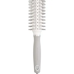 Olivia Garden VENT Double Bristles White & Grey 30 mm