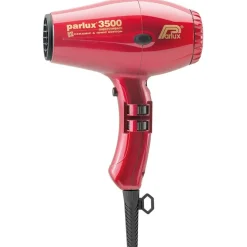 Parlux 3500 Supercompact Haartrockner Rot Metallic
