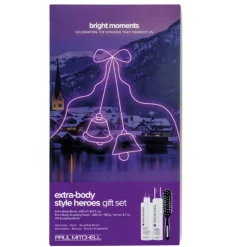 Paul Mitchell Extra Body Style Heros Gift Set Duo + Brush
