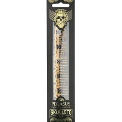 Pegasus Skulleto 201 gold Haarschneidekamm 17,5 cm