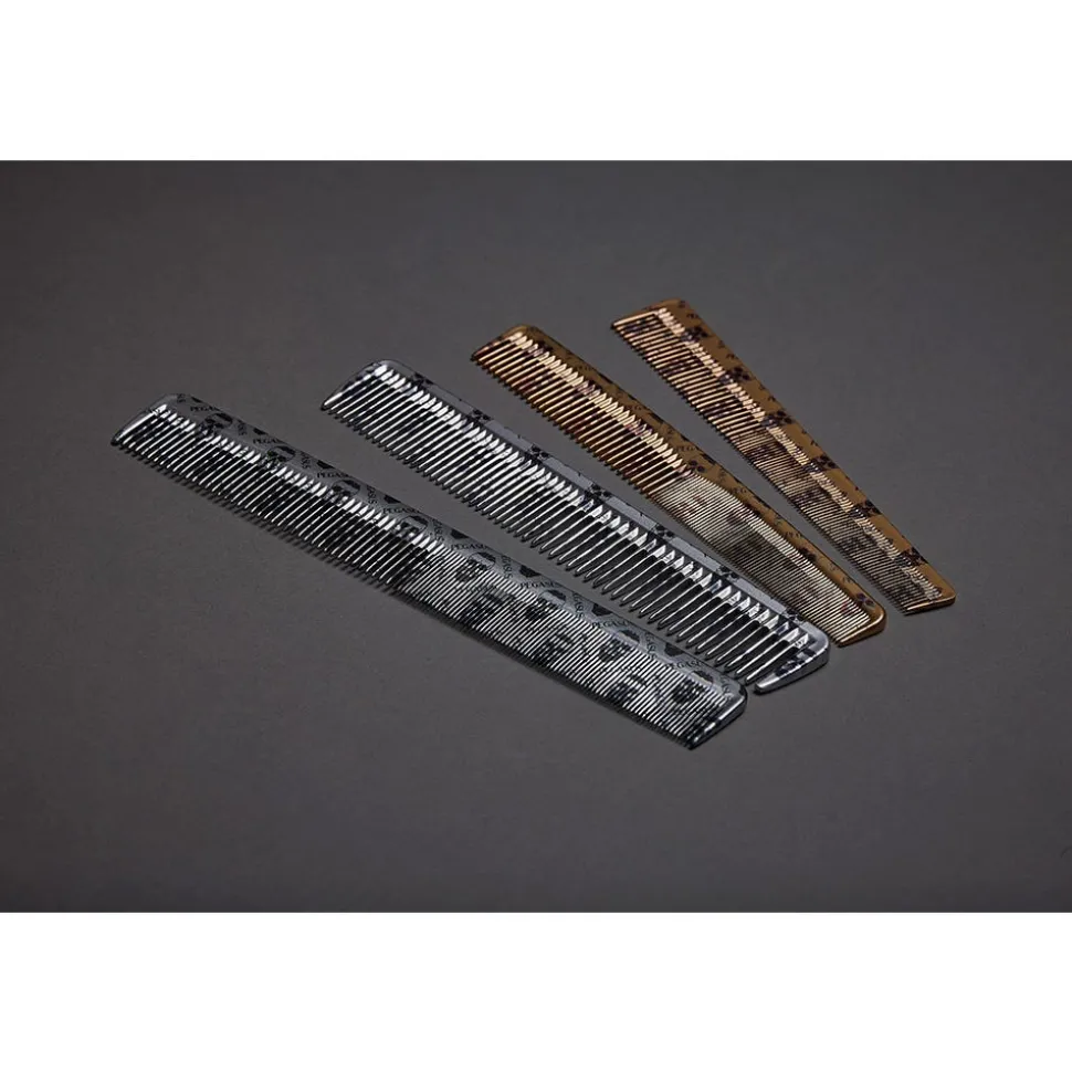 Pegasus Skulleto 201 gold Haarschneidekamm 17,5 cm