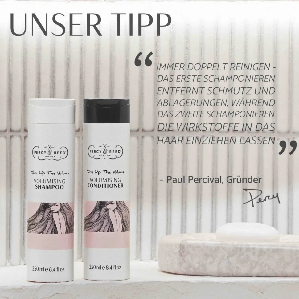 PERCY & REED TURN UP THE VOLUME Shampoo 250 ml