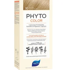 Phyto Color 10 Extra Helles Blond Pflanzliche Haarcoloration