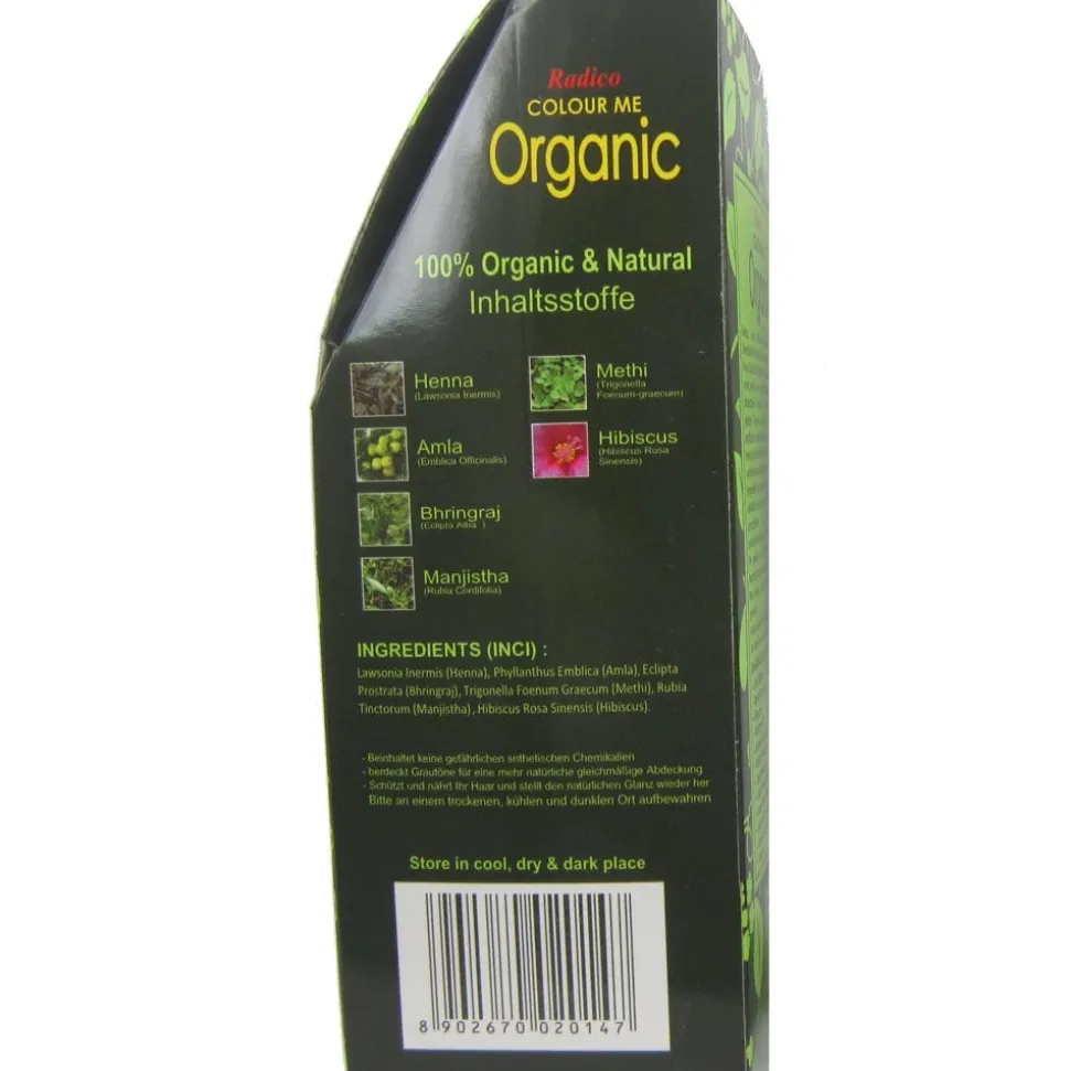 Radico Colour Me Organic Mahagony 100 g