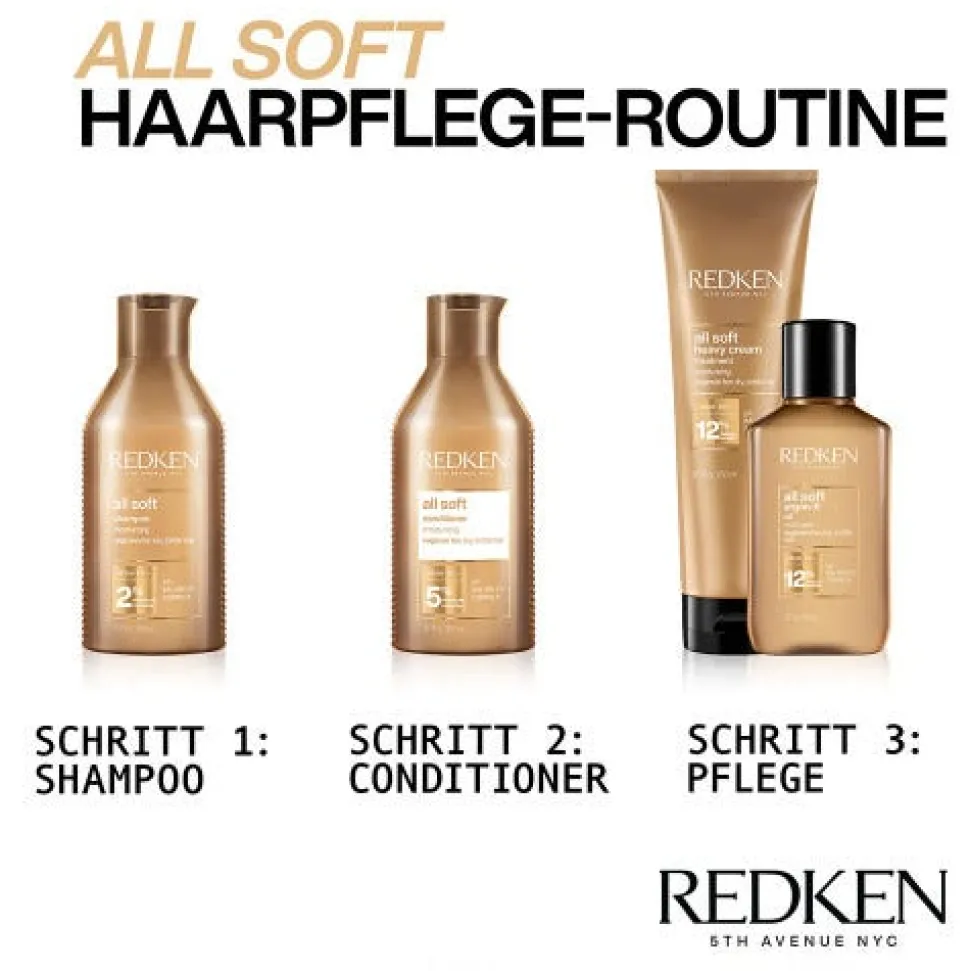 Redken All Soft Bundle Shampoo & Conditioner 2x 300 ml