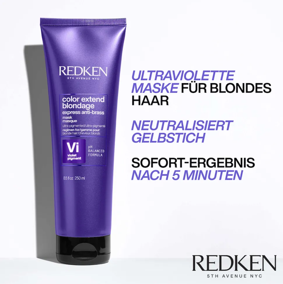 Redken Color Extend Blondage Anti Brass Haarmaske 250 ml