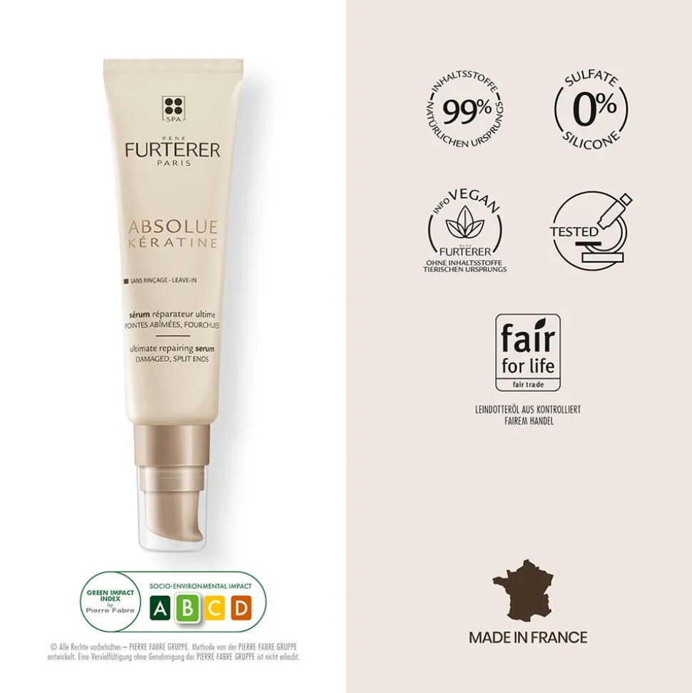 Rene Furterer Absolue Kératine Ultimatives Repair Serum Leave-In 30 ml