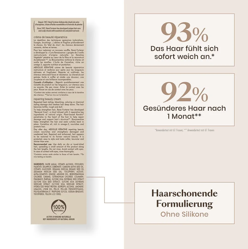 Rene Furterer Absolue Kératine Expresspflege 100 ml