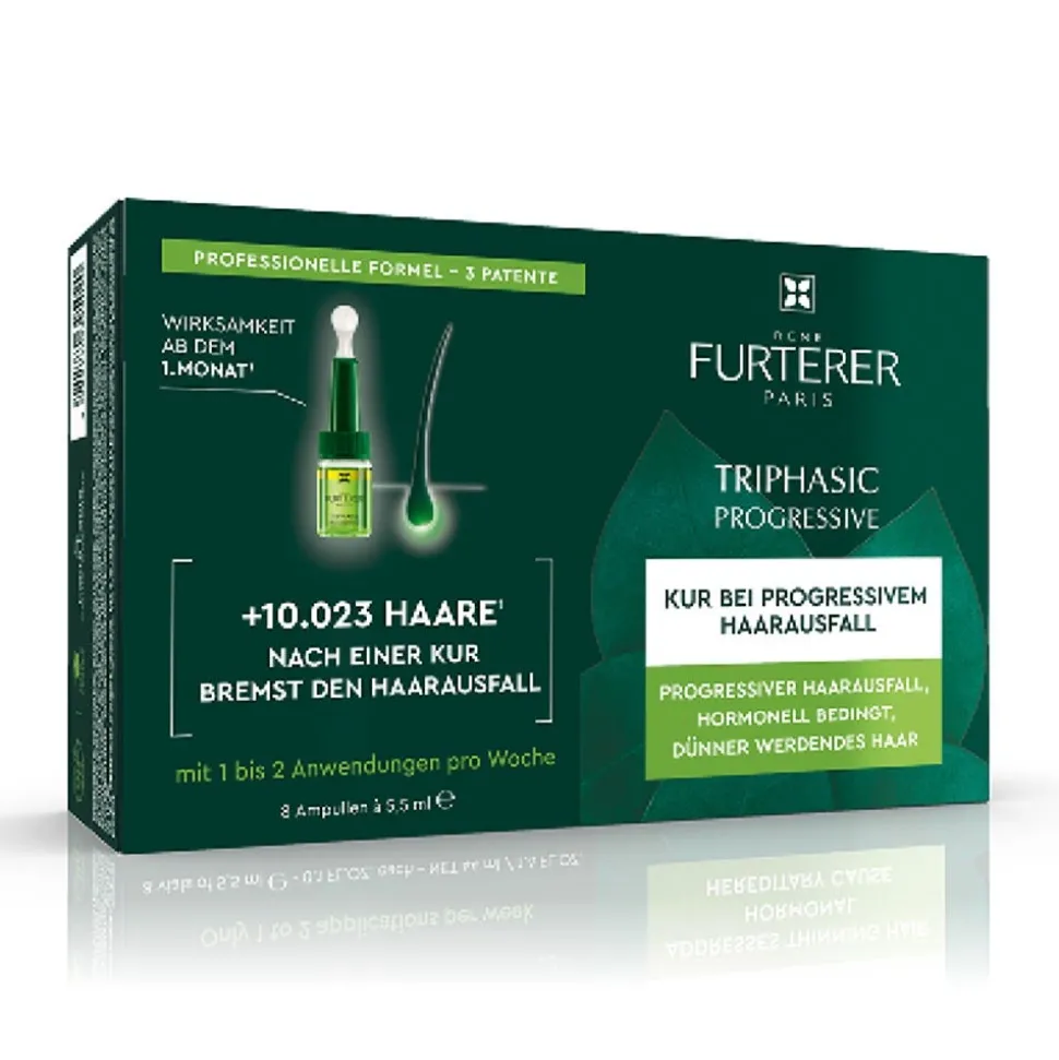 Rene Furterer Triphasic Progressive Ampullen-Kur 8 x 5,5 ml