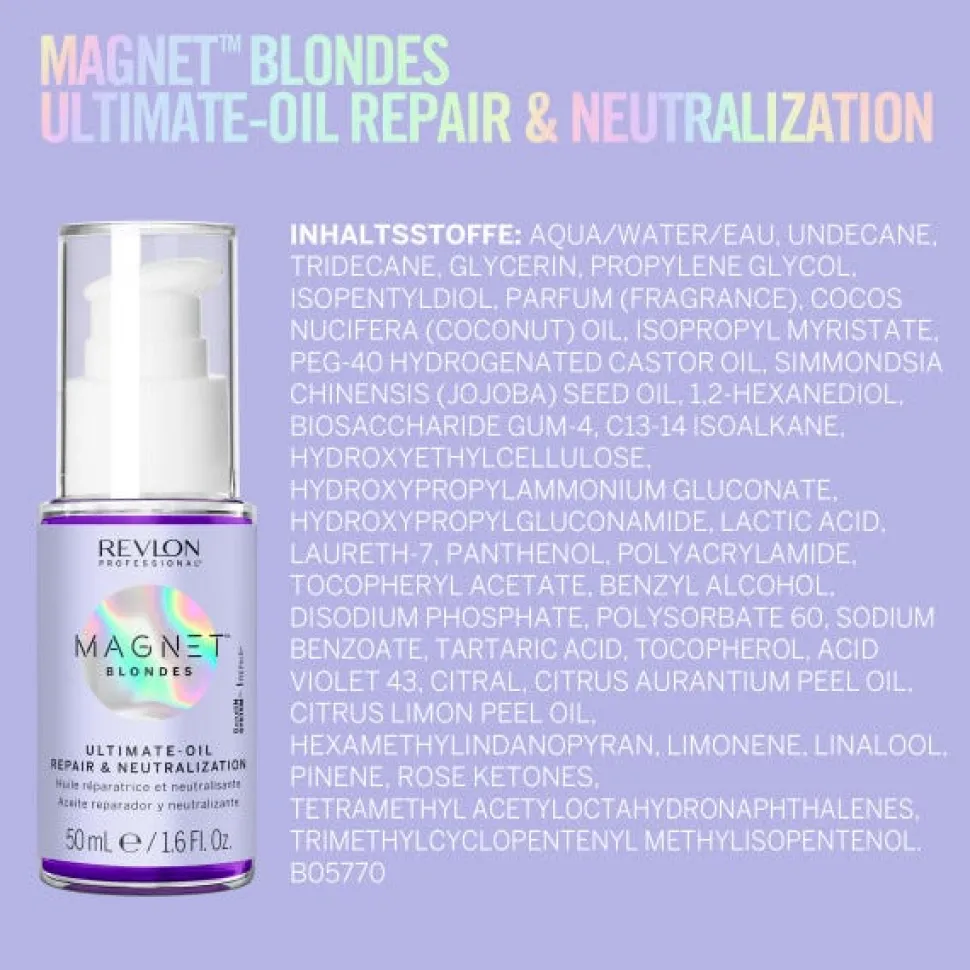 Revlon Magnet Blondes Ultim-Oil Repair & Neutralization 50 ml