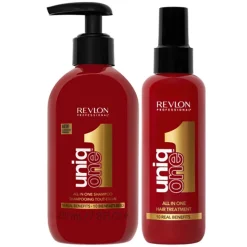 Revlon Uniq One Set Hair Treatment Classic + Shampoo