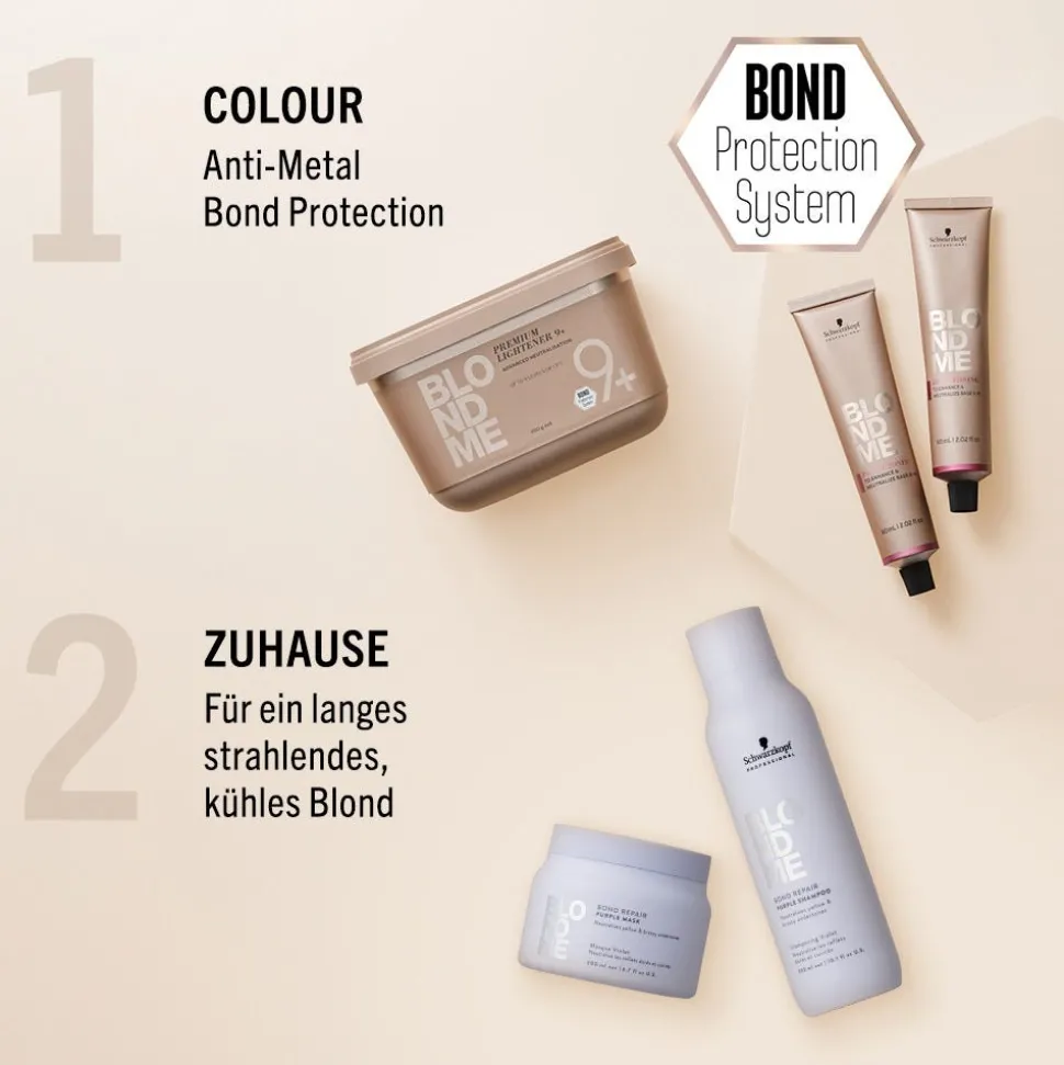 Schwarzkopf Blondme Aufheller Stahlblau 60 ml