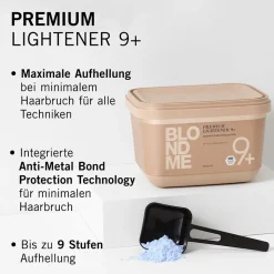 Schwarzkopf Blondme Premium Aufheller 9+ 450 g
