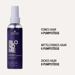 Schwarzkopf Blondme Purple Toning Spray Conditioner 150 ml