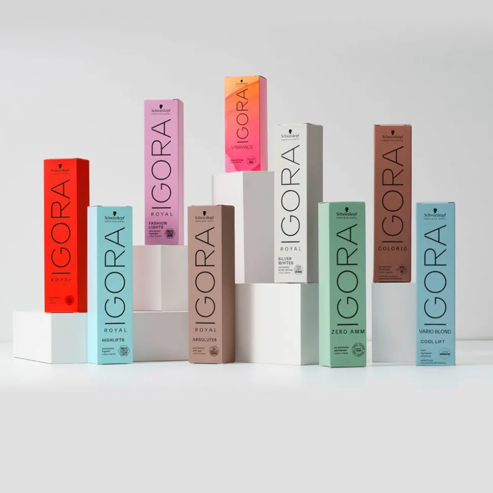 Schwarzkopf Igora Royal 6-68 Dunkelblond Schoko Rot