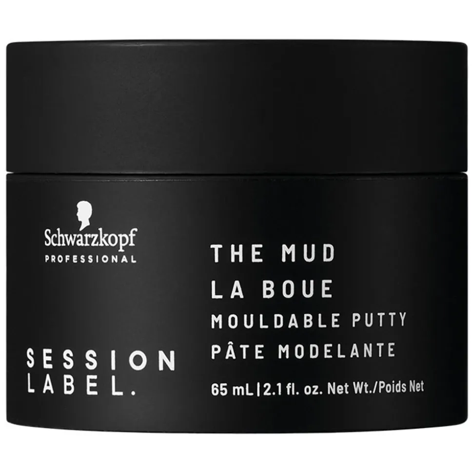 Schwarzkopf Session Label The Mud Moldable Putty 65 ml