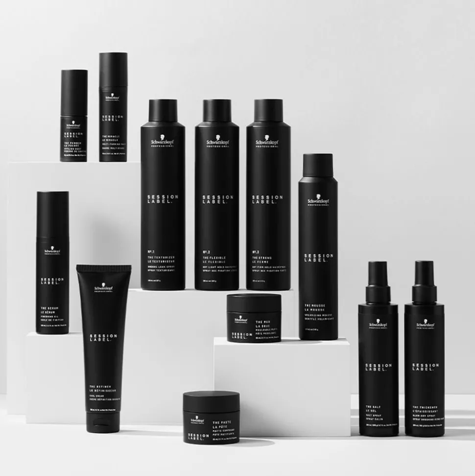 Schwarzkopf Session Label The Strong Dry Firm Hold Hairspray 300 ml