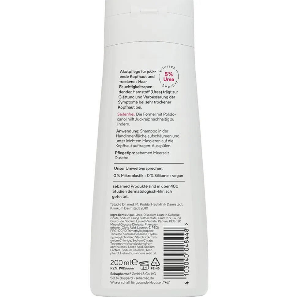 sebamed Anti-Juckreiz Akut Shampoo Urea 5% 200 ml