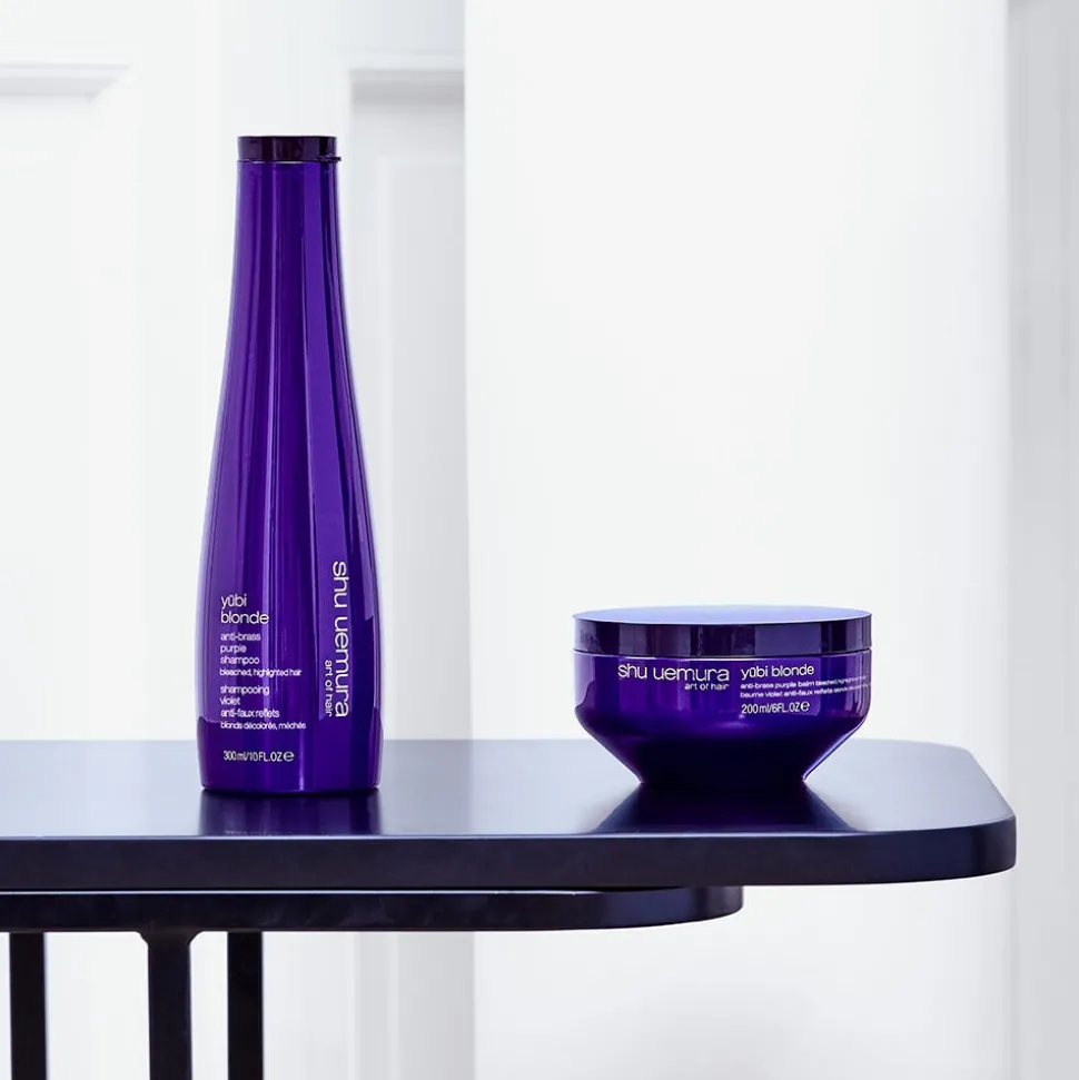 Shu Uemura Yubi Blonde Anti-Gelbstich Purple Shampoo 300 ml