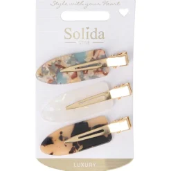 Solida Frisierclips 3er