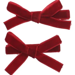 Solida Haarclip Schleifen rot 2 Stück