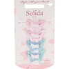 Solida Haarclip Schmetterling blau/rosa Glitzer