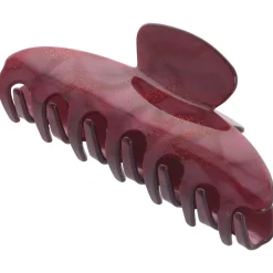 Solida Haarklammer Acryl rot