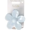 Solida Haarklammer Blume blau