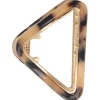 Solida Haarklammer Dreieck gold
