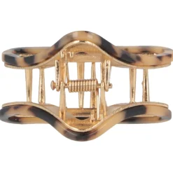 Solida Haarklammer Dreieck gold