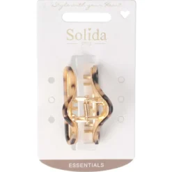 Solida Haarklammer Dreieck gold