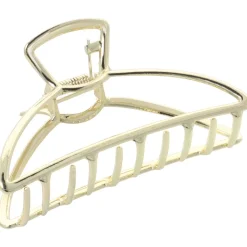 Solida Haarklammer Metall Groß Gold