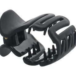 Solida Haarklammer schwarz super flexible medio