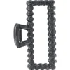 Solida Haarklammer schwarz Strass