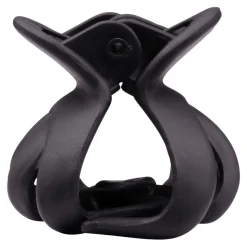 Solida Haarklammern matt schwarz 2 Stück