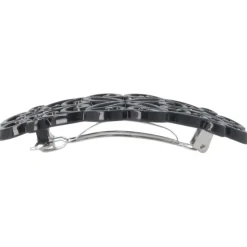 Solida Patentspange schwarz shiny Ornamente