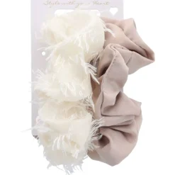 Solida Scrunchie beige 2 Stk.