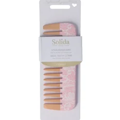 Solida Stylingkamm Rosa Spitze Print