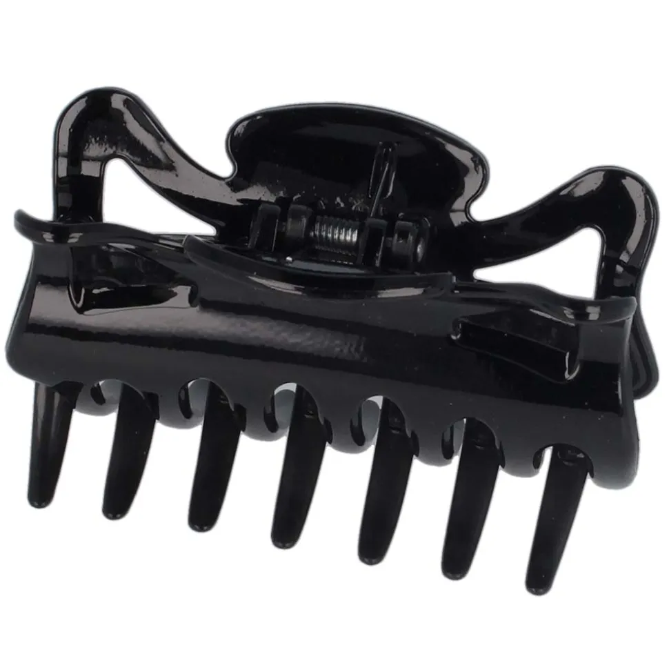 Solida Wasserwellklammer rutschfest Schwarz 10 cm