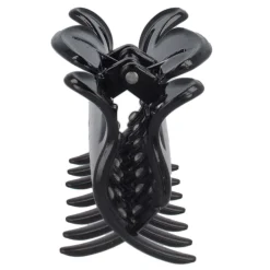 Solida Wasserwellklammer rutschfest Schwarz 10 cm