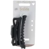 Solida Wasserwellklammer flexibel Schwarz