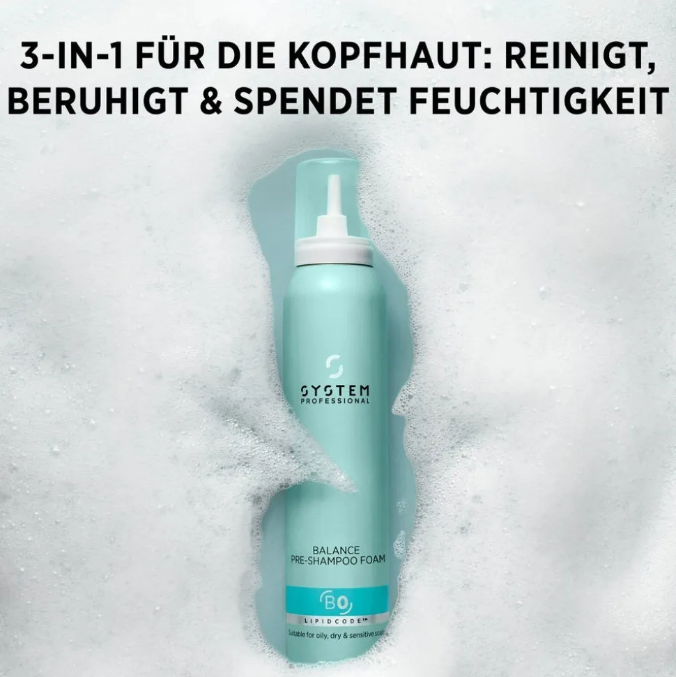 System Professional LipidCode Balance Pre-Shampoo Foam 200 ml