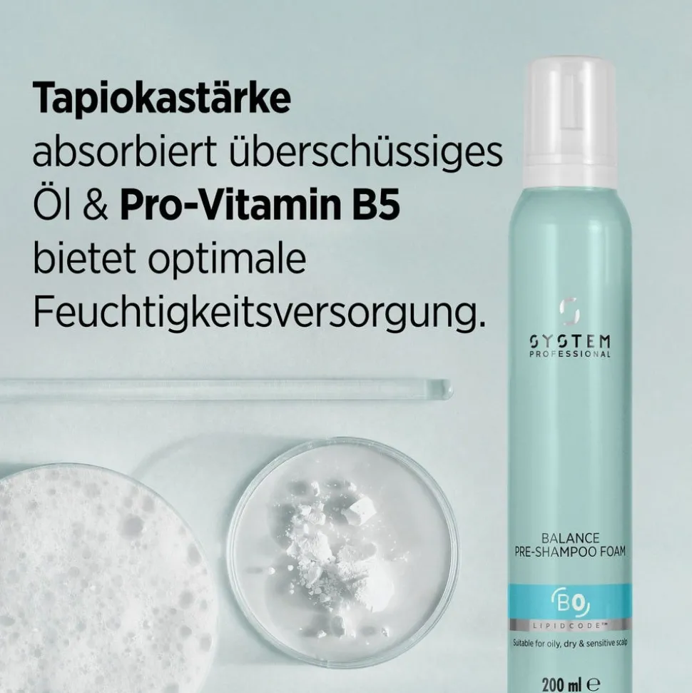 System Professional LipidCode Balance Pre-Shampoo Foam 200 ml