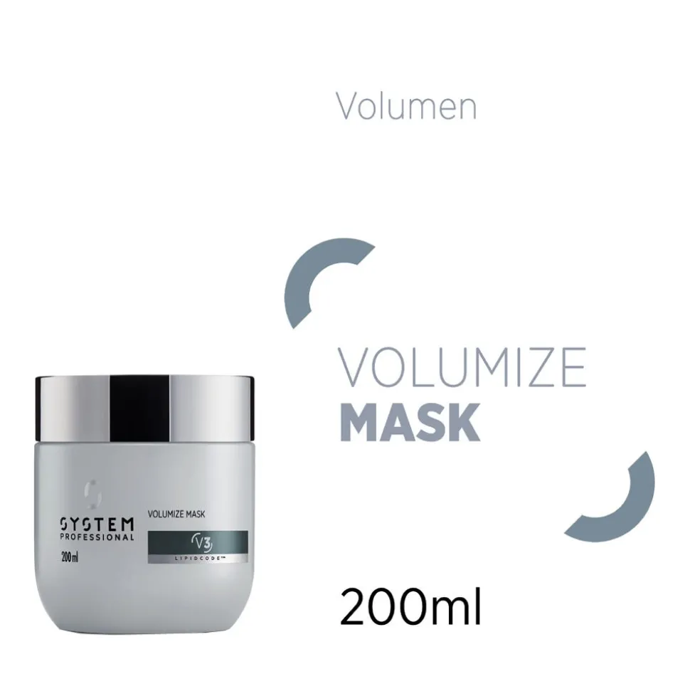 System Professional V3 Volumize Kräftigende Haarmaske 200 ml