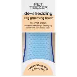 Tangle Teezer Pet Teezer De-shedding small blue