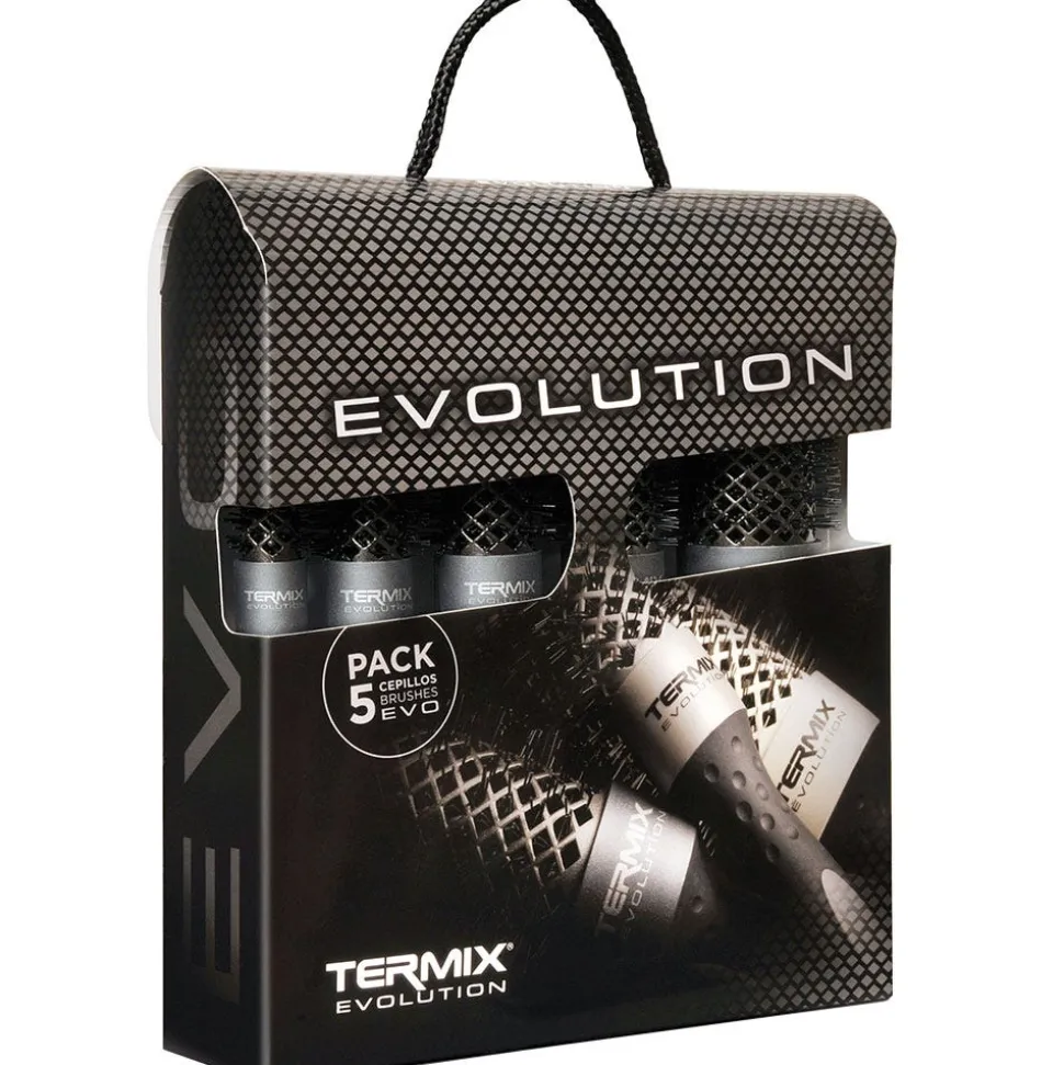 Termix Evolution Plus 5er-Pack Rundbürsten TX1026