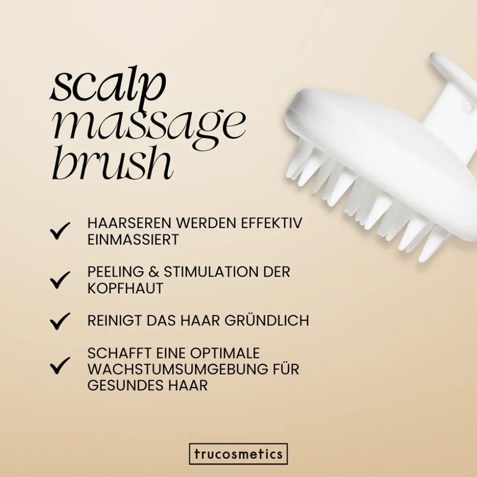 Trucosmetics Scalp Massage Brush